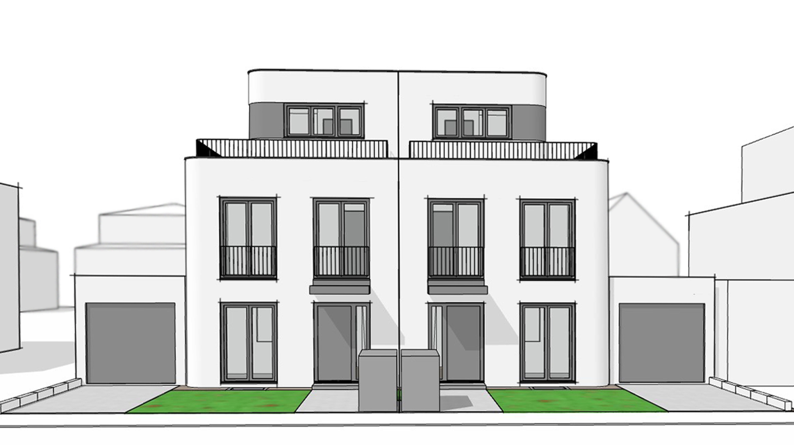 Doppelhaus M&uuml;nchen-Forstenried