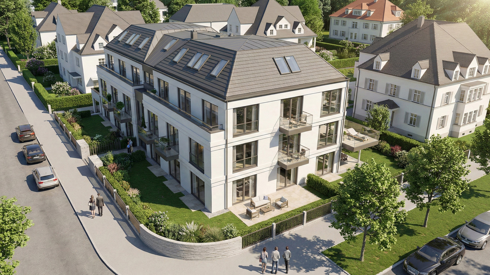 Mehrfamilienhaus M&uuml;nchen-Nymphenburg