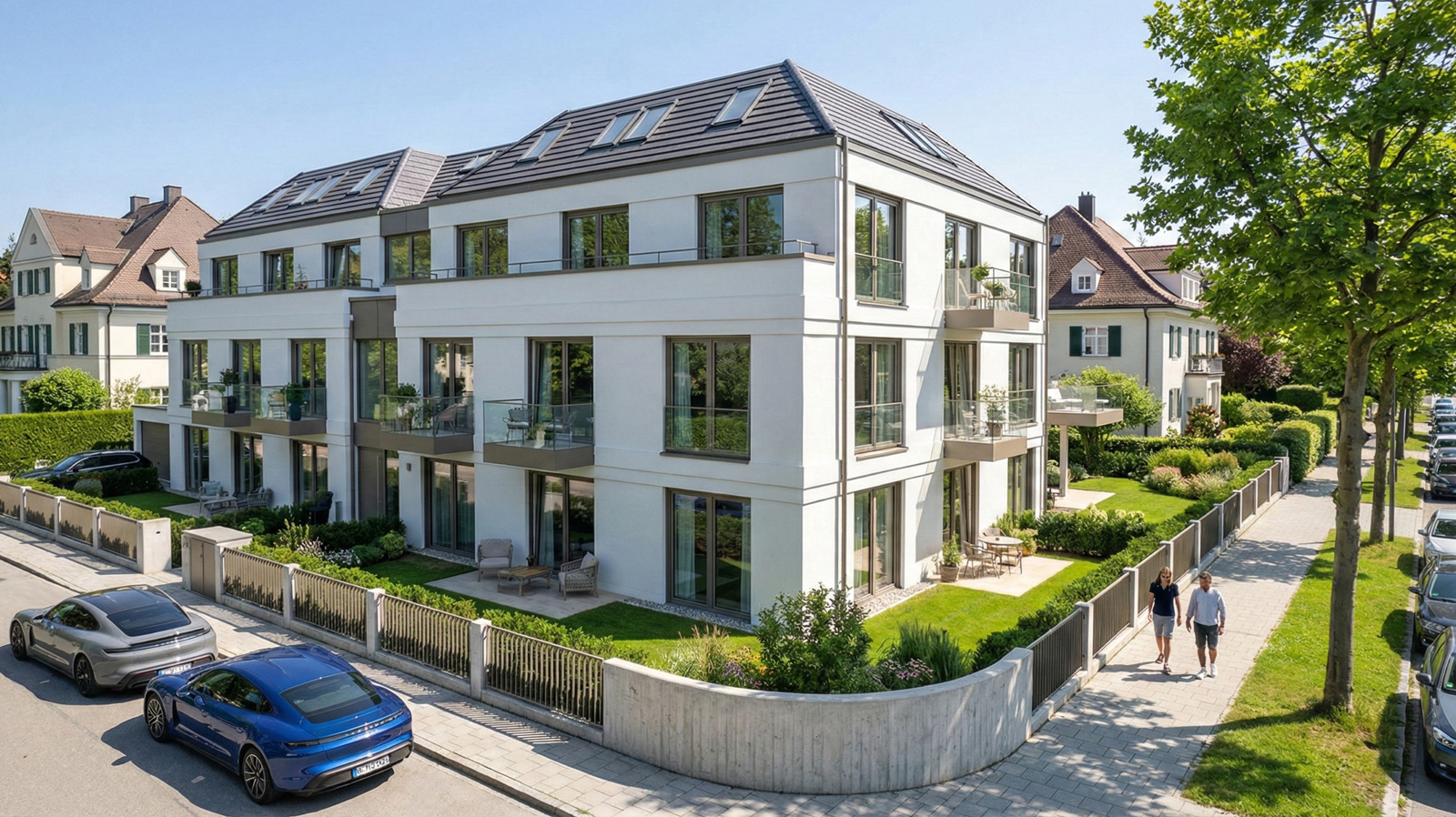 Mehrfamilienhaus M&uuml;nchen-Nymphenburg