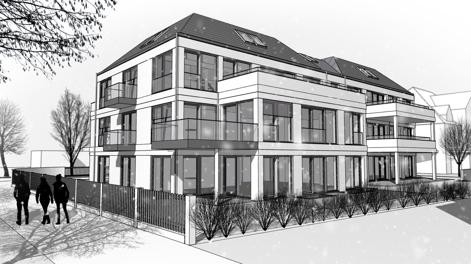 Mehrfamilienhaus M&uuml;nchen-Nymphenburg